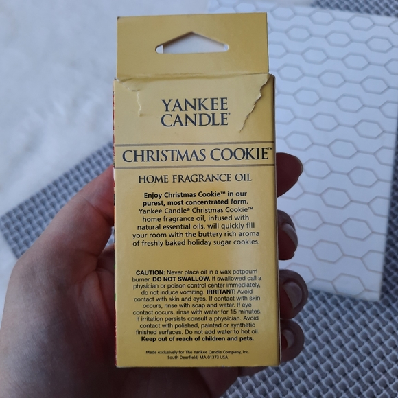 Yankee Candle Christmas Cookie Home Fragrance Oil Discontinued Holiday Gift - Picture 7 of 10